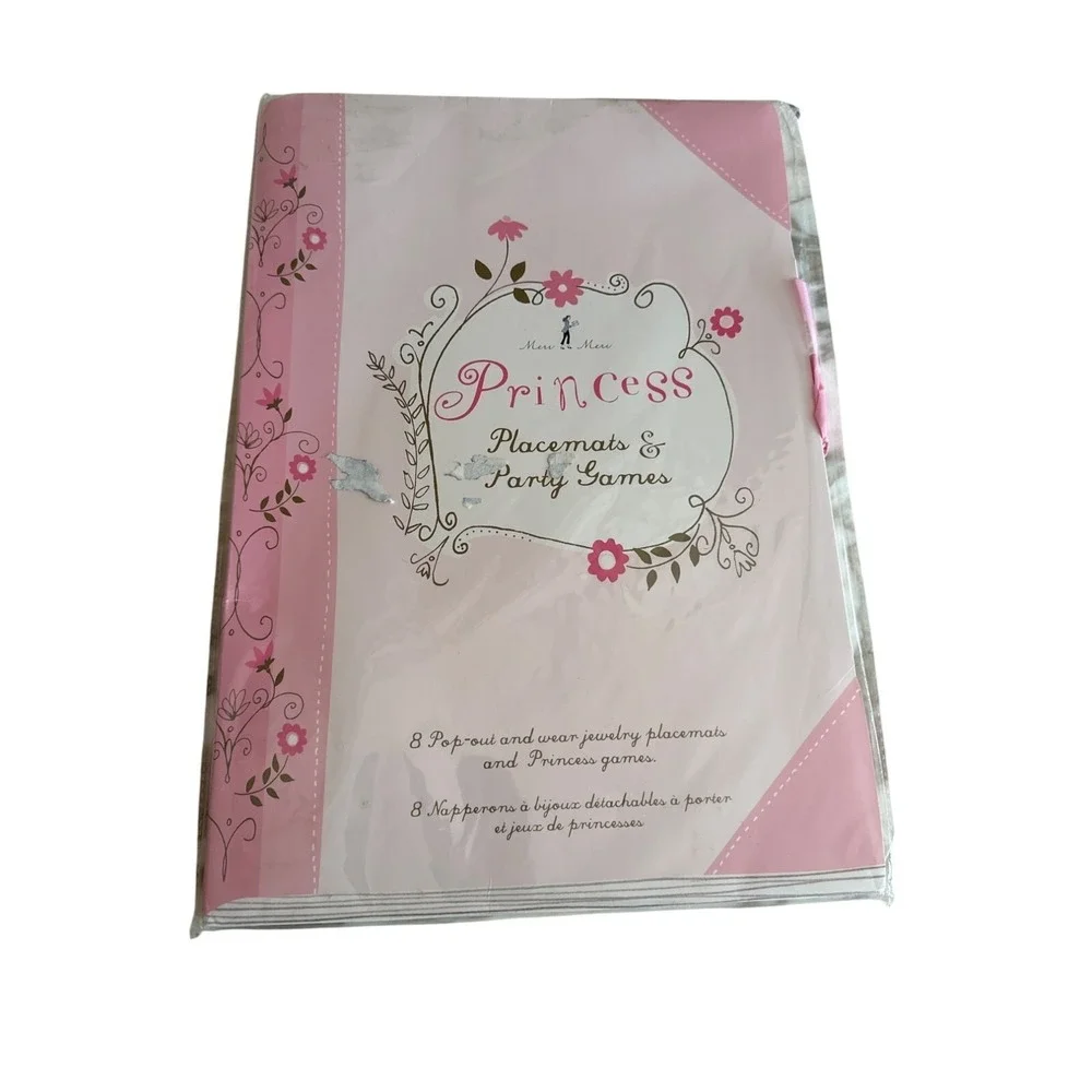 Princess Placemats & Party Games Set
